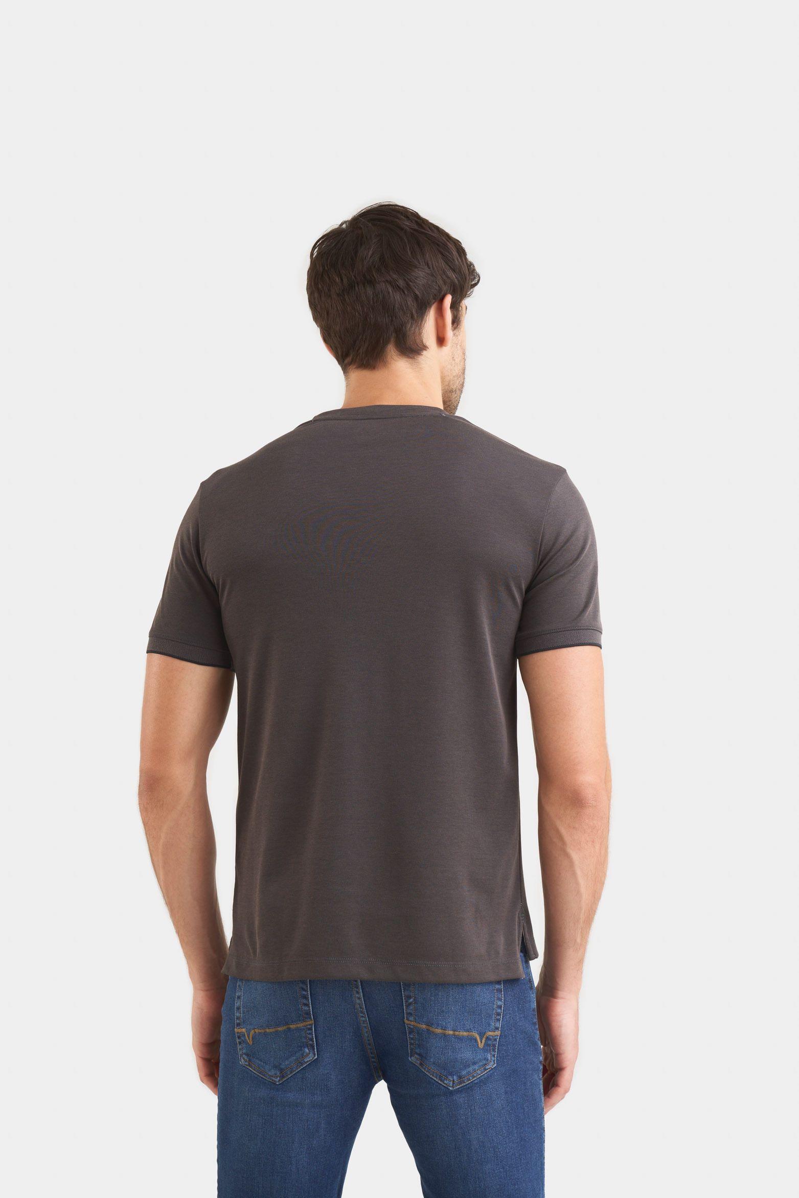 Vélez Polera Micropima Arizona  Hombre Semi Ajustada Negro-4