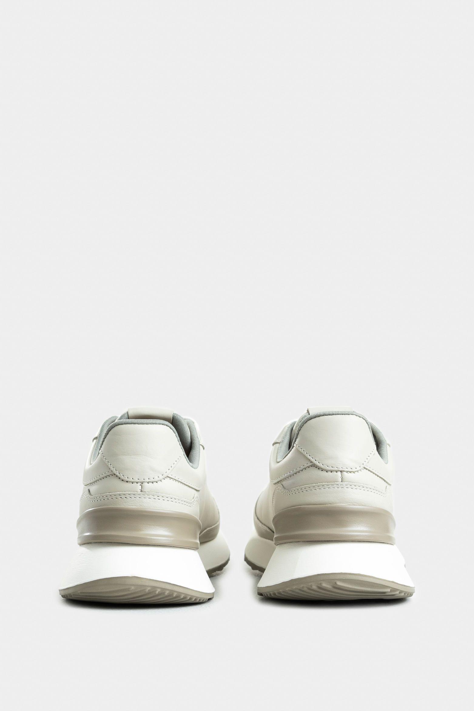 Vélez Zapatillas Elios Cuero Hombre Silueta portiva Blanco-2
