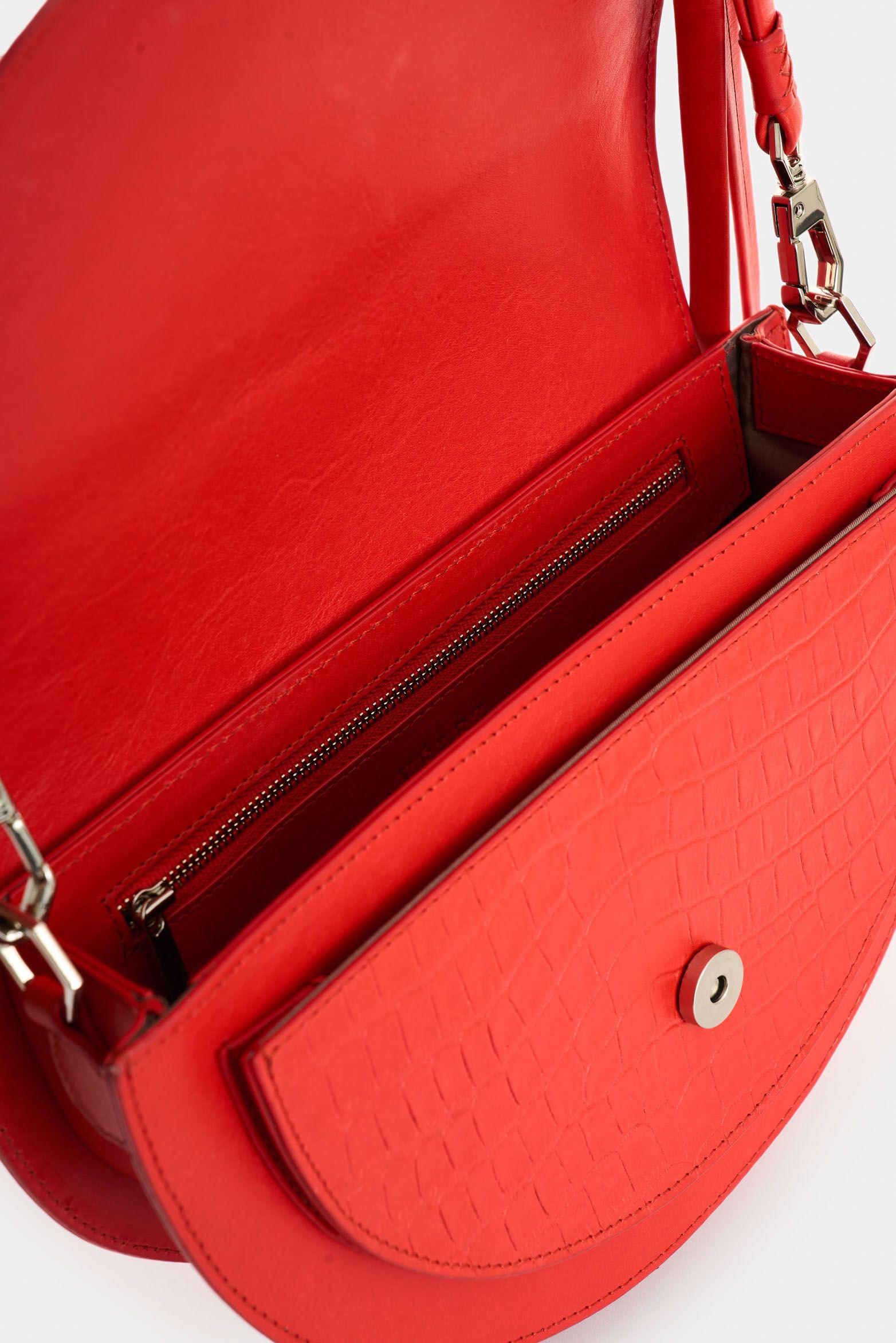 Vélez Bowling De Cuero  Mujer Luna Rojo-4