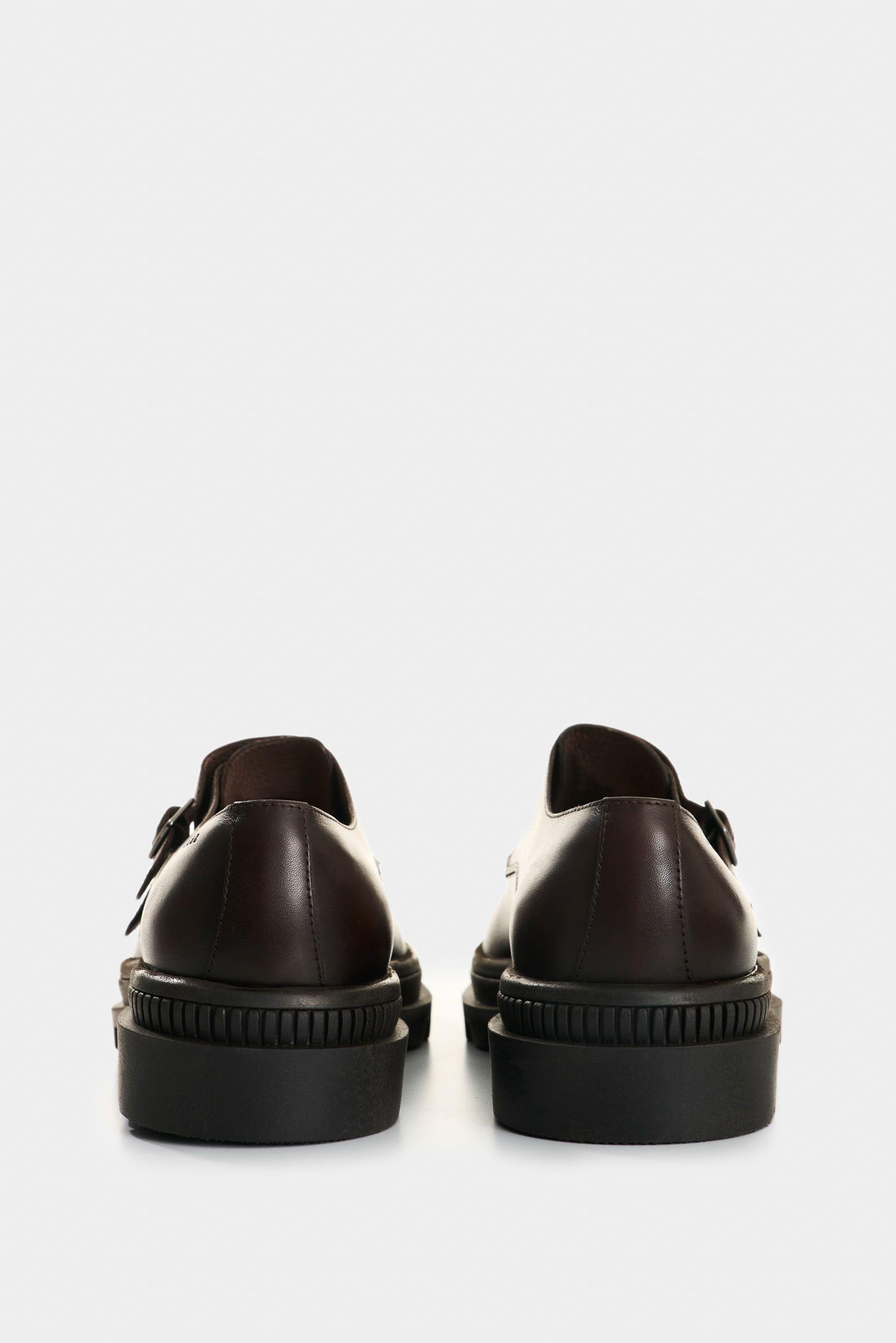 Vélez Mocasines De Cuero  Hombre Tessa Café-2