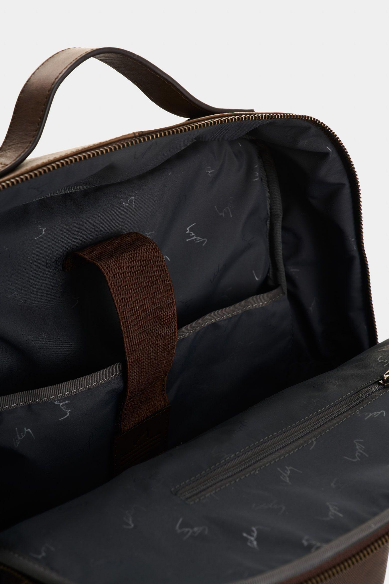Vélez Morral Calgary De Cuero Para Hombre Silueta Slim Cafe-4