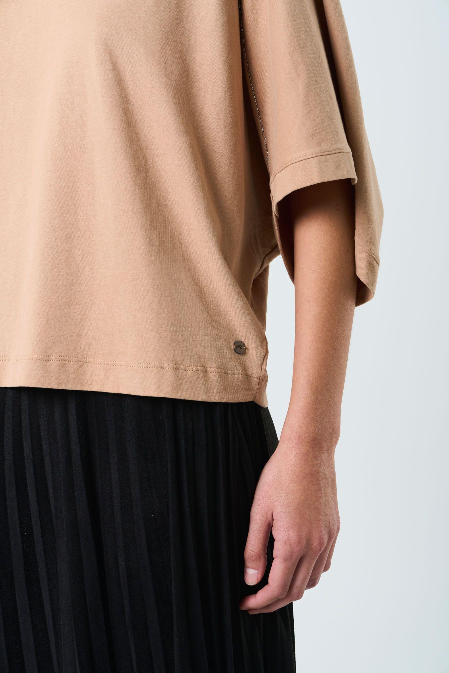 Vélez Polera Soren Para Mujer Tejida Cafe Claro-5