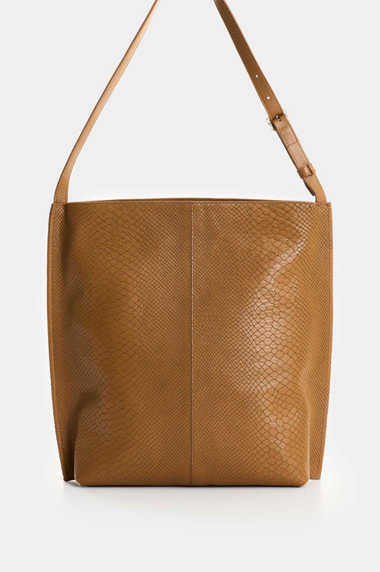 Vélez Cartera Bolso Cuero Grabado Mujer Calafate 2 Miel-2