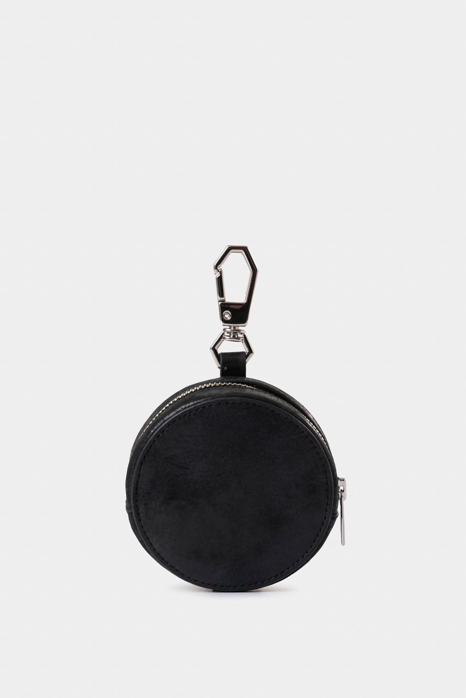 Vélez Monedero Baby De Cuero Para Mujer Versátil Negro-4