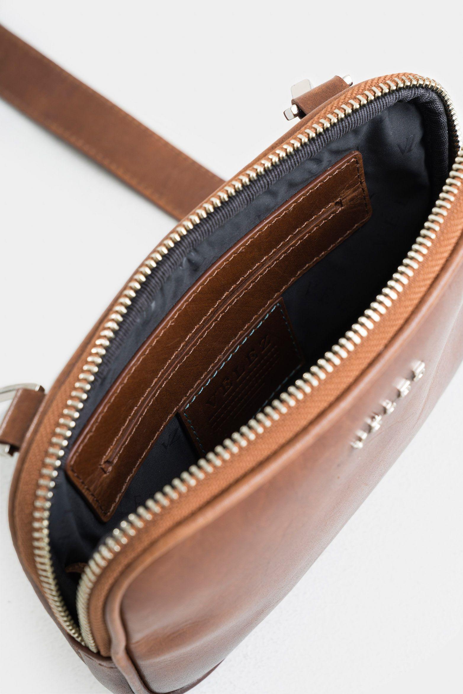 Vélez Banano Lugano De Cuero Para Hombre Casual Miel-4