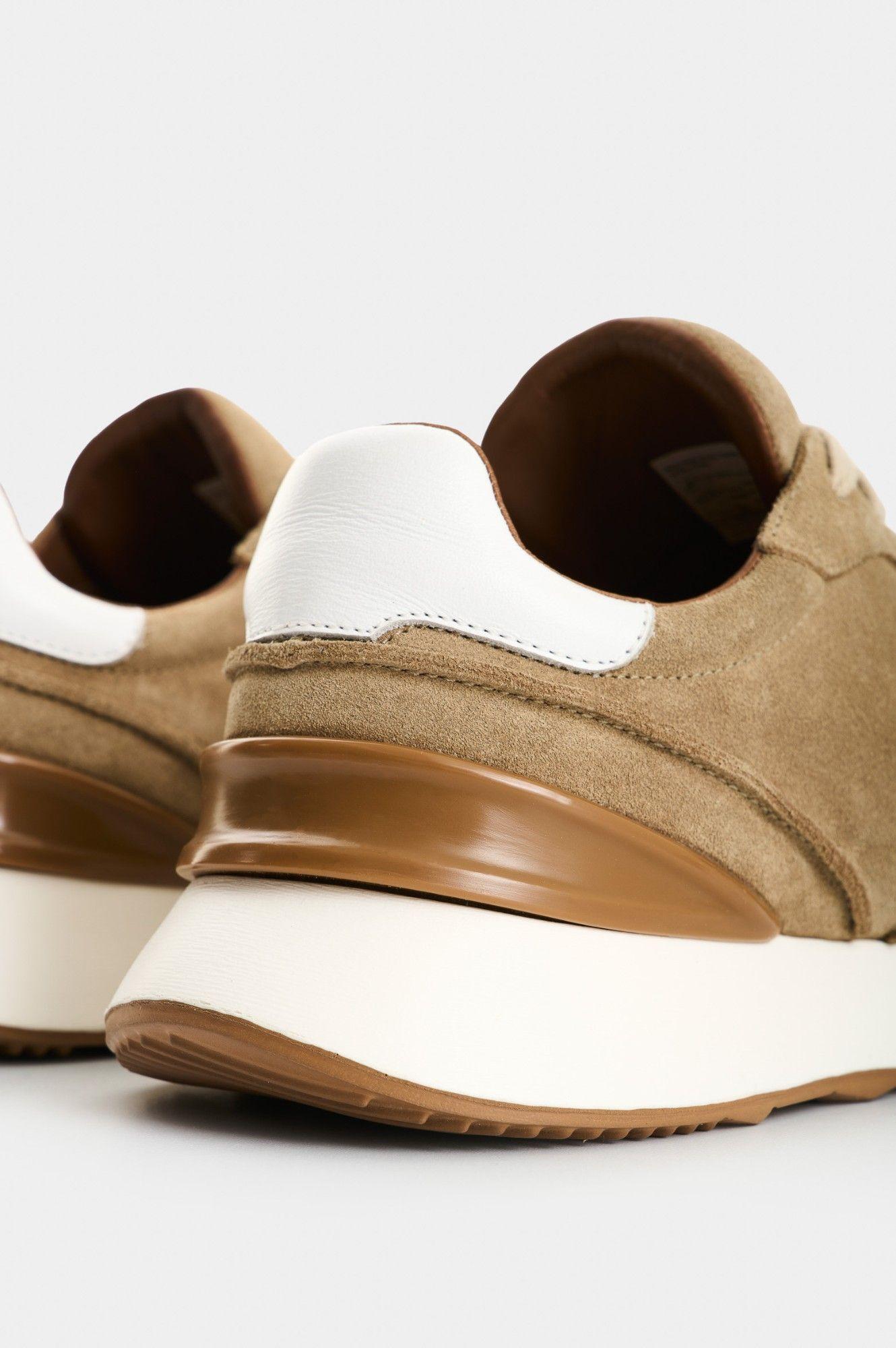 Vélez Tenis De Cuero Para Hombre Duna Arena-4