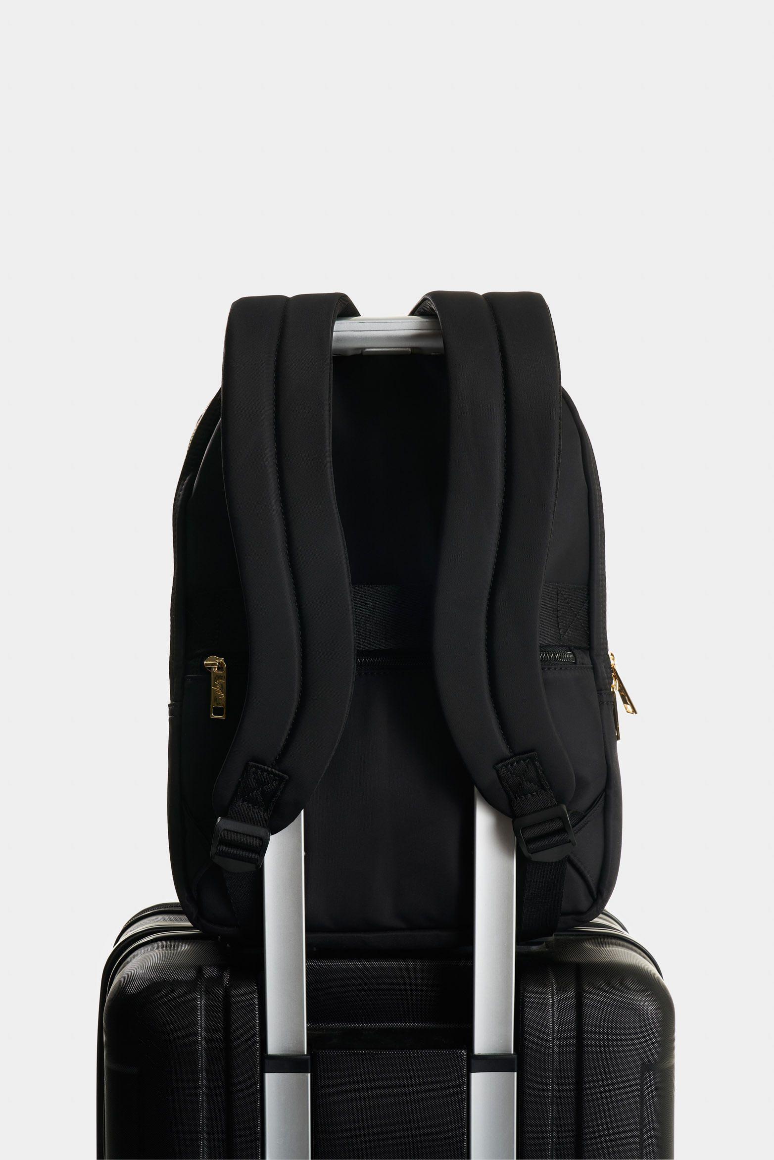 Vélez Morral Púrpura En Lona Para Mujer Casual Negro-2