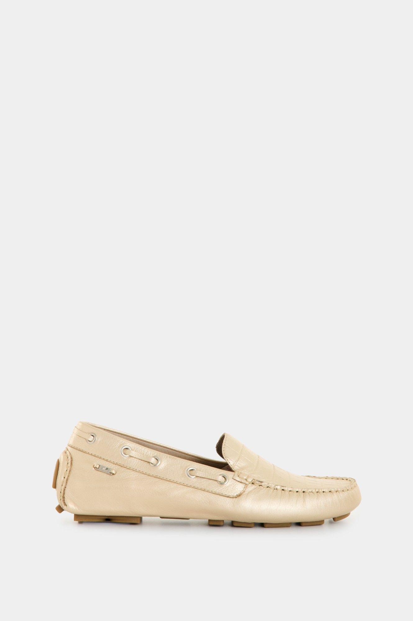 Vélez Mocasín Calcedonia 2.0 Cuero Folia Mujer Dorado-0