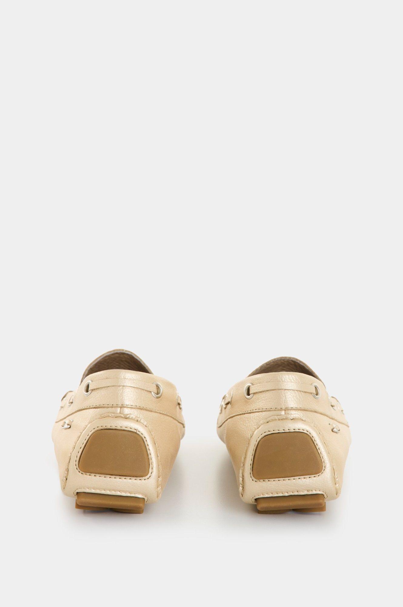 Vélez Mocasín Calcedonia 2.0 Cuero Folia Mujer Dorado-2