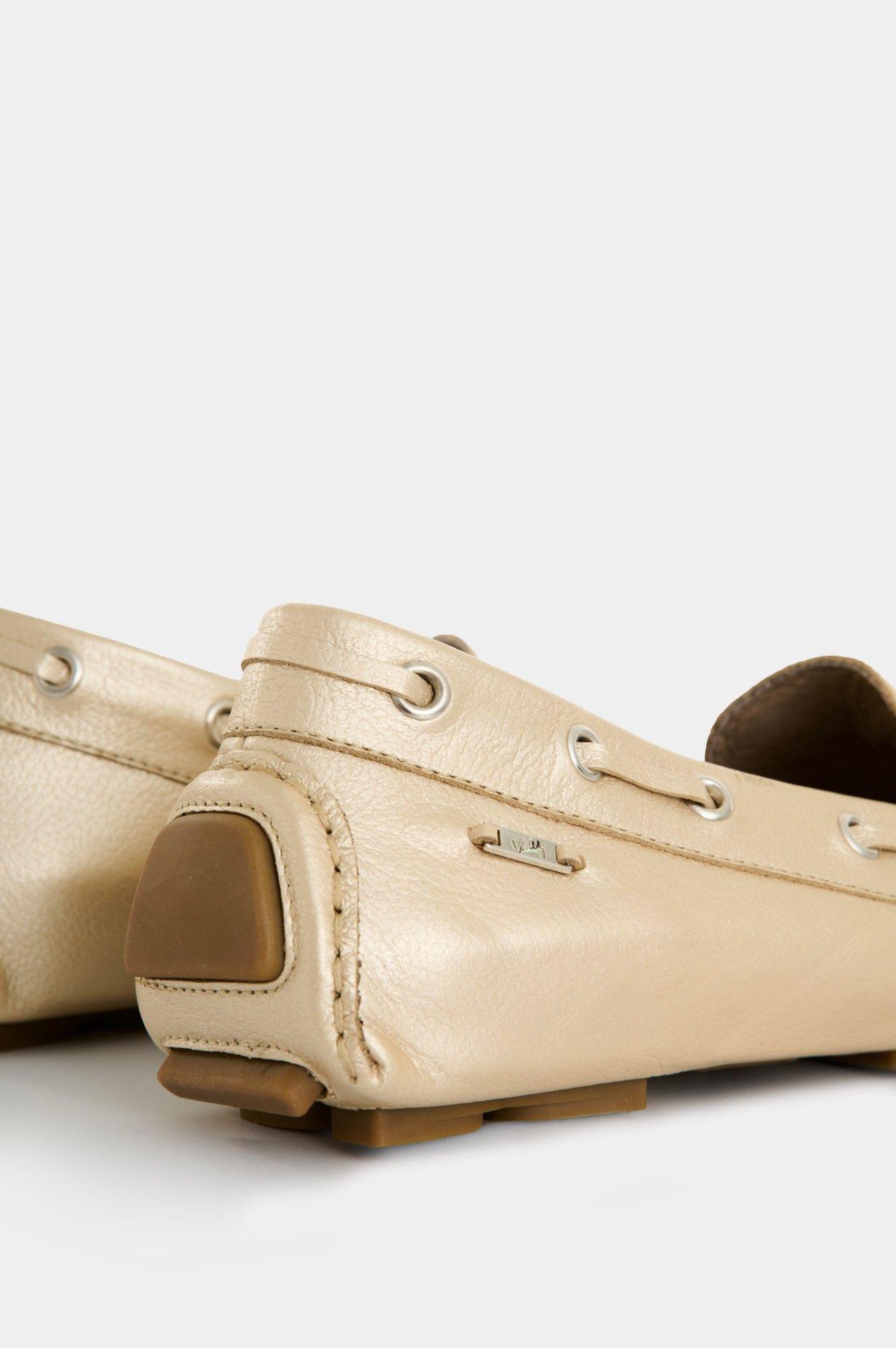 Vélez Mocasín Calcedonia 2.0 Cuero Folia Mujer Dorado-4