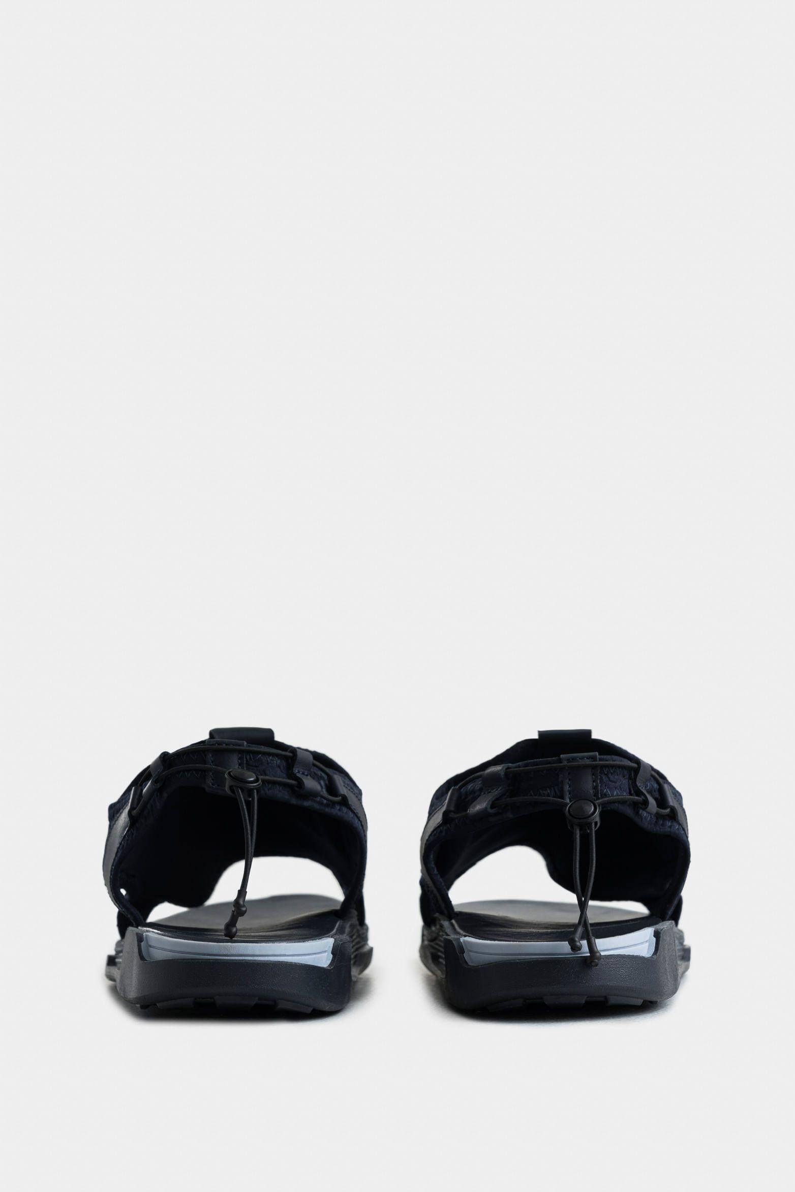 Vélez Sandalia Halo 2 Cuero Y Neopro Hombre Azul Oscuro-2