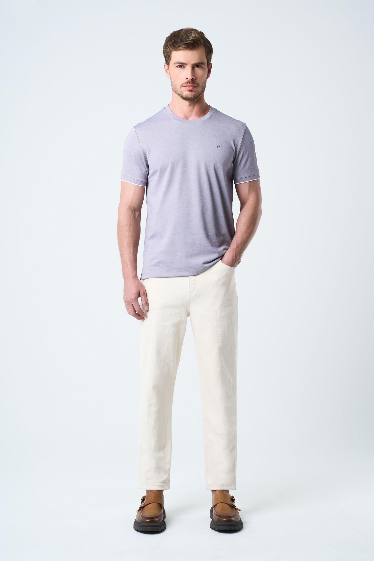 Vélez Polera Micropima Arizona  Hombre Semi Ajustada Gris-1