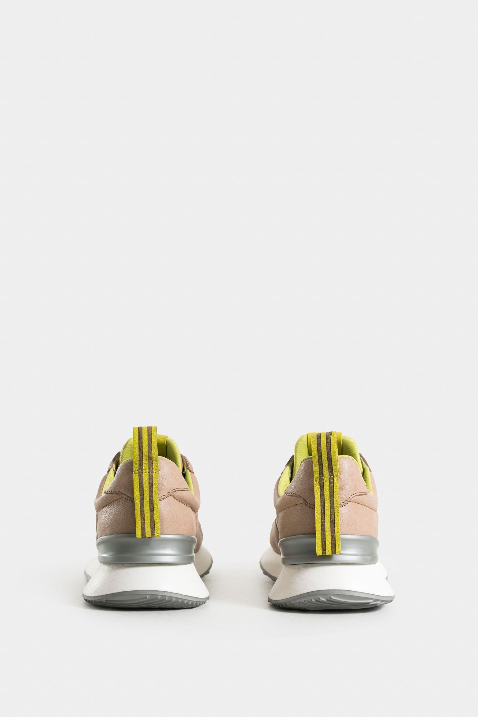 Vélez Zapatillas Mercurio Cuero Y Lona Mujer Urban Arena-2