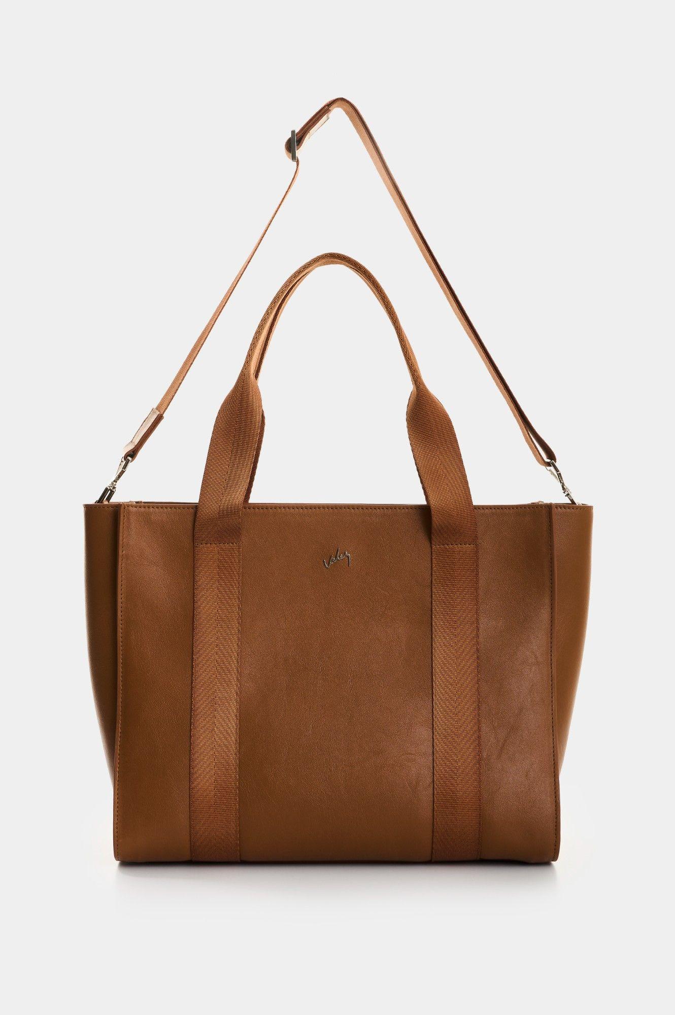 Vélez Cartera Bolso Cuero Mujer Nara Miel-0