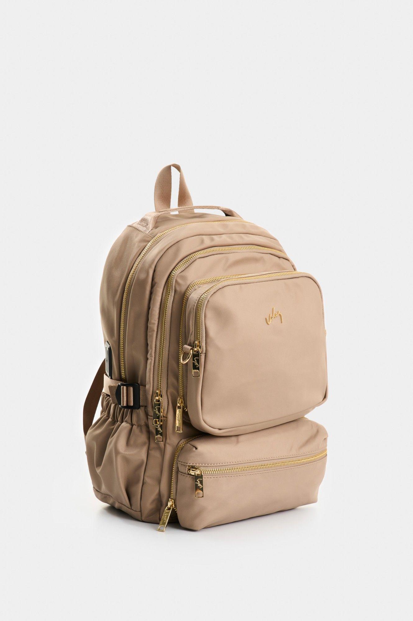 Vélez Mochila Tamar En Lona Para Mujer Multifuncional Arena-1