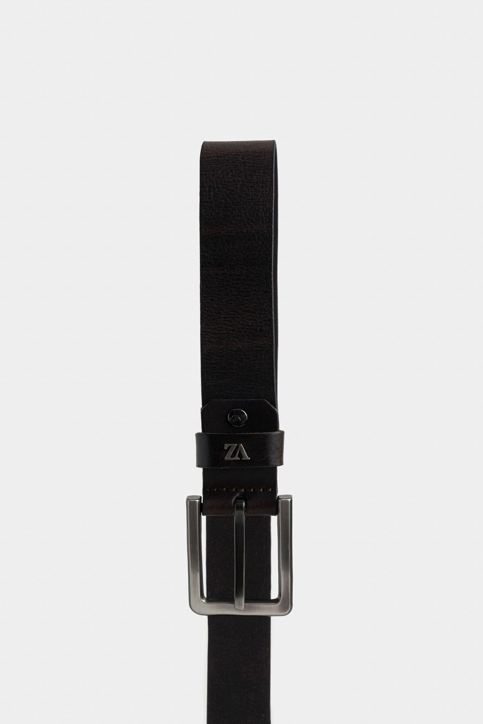 Vélez Cinturón Unifaz Duna 2 Para Hombre Punta Trapecio Café-1