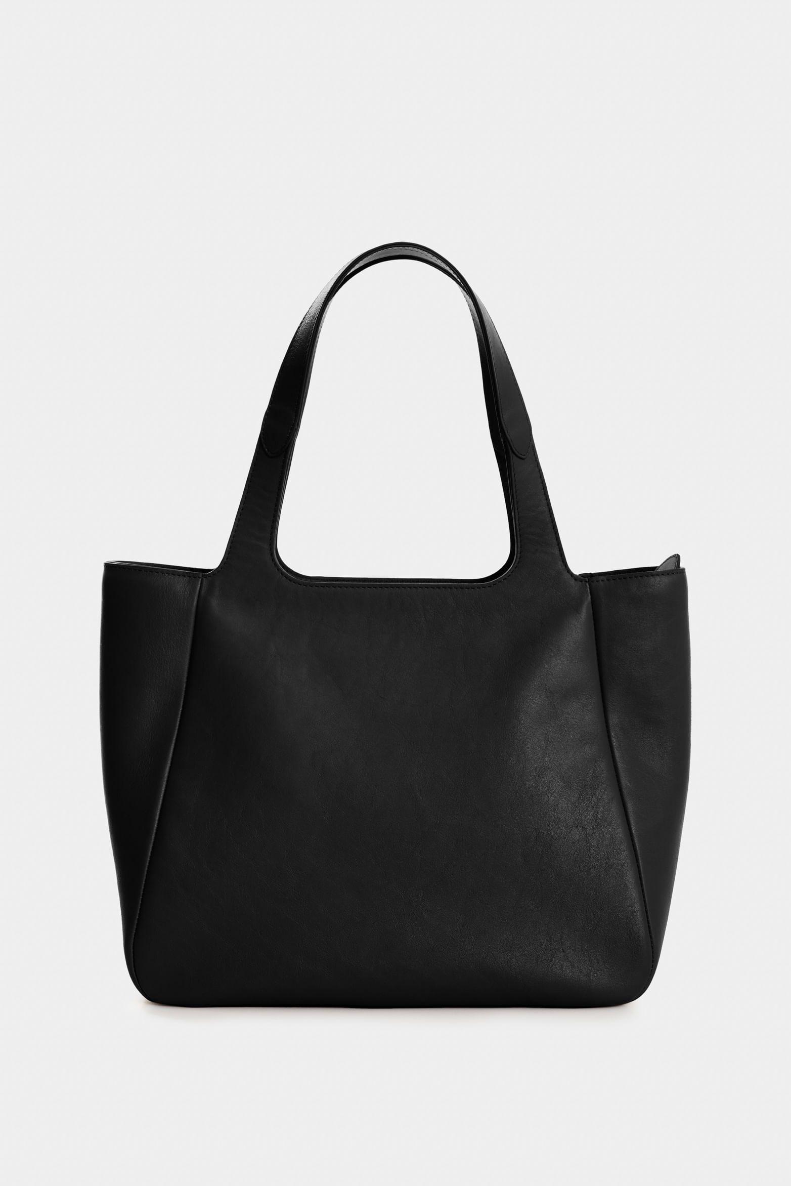 Vélez Shopping De Cuero  Mujer Ailana Negro-2