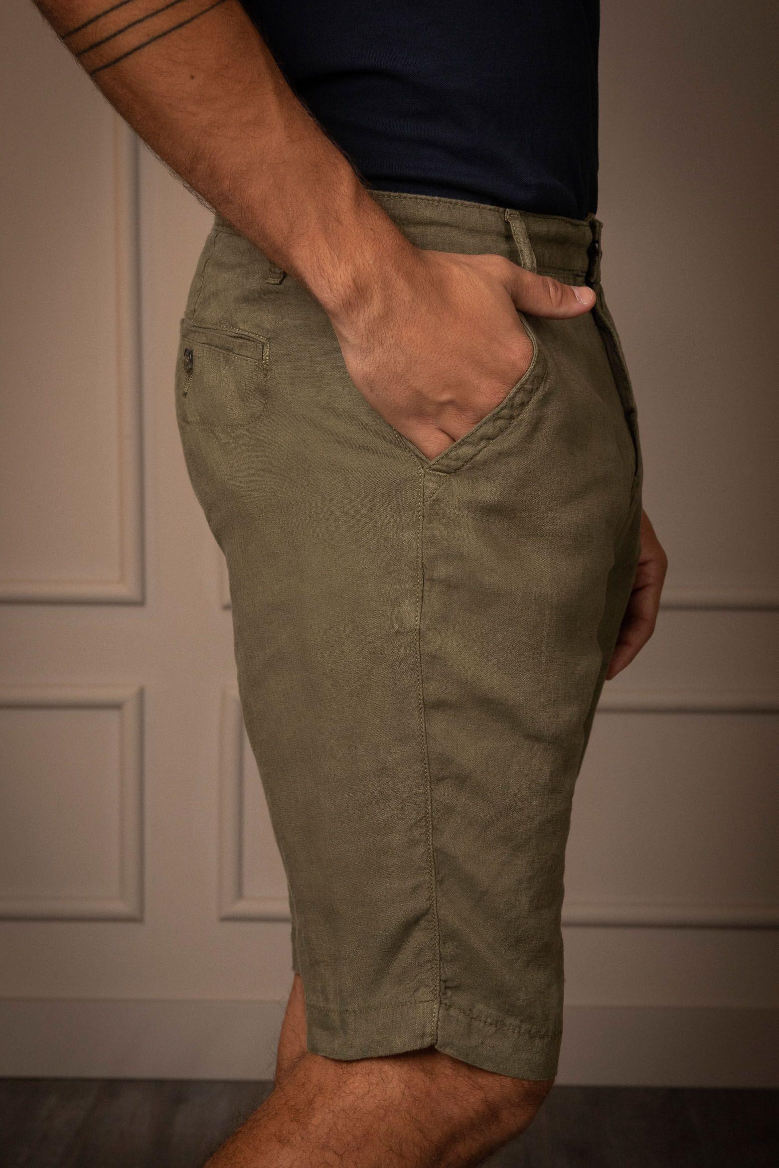 Vélez Short Bermuda Boticario Verde-3