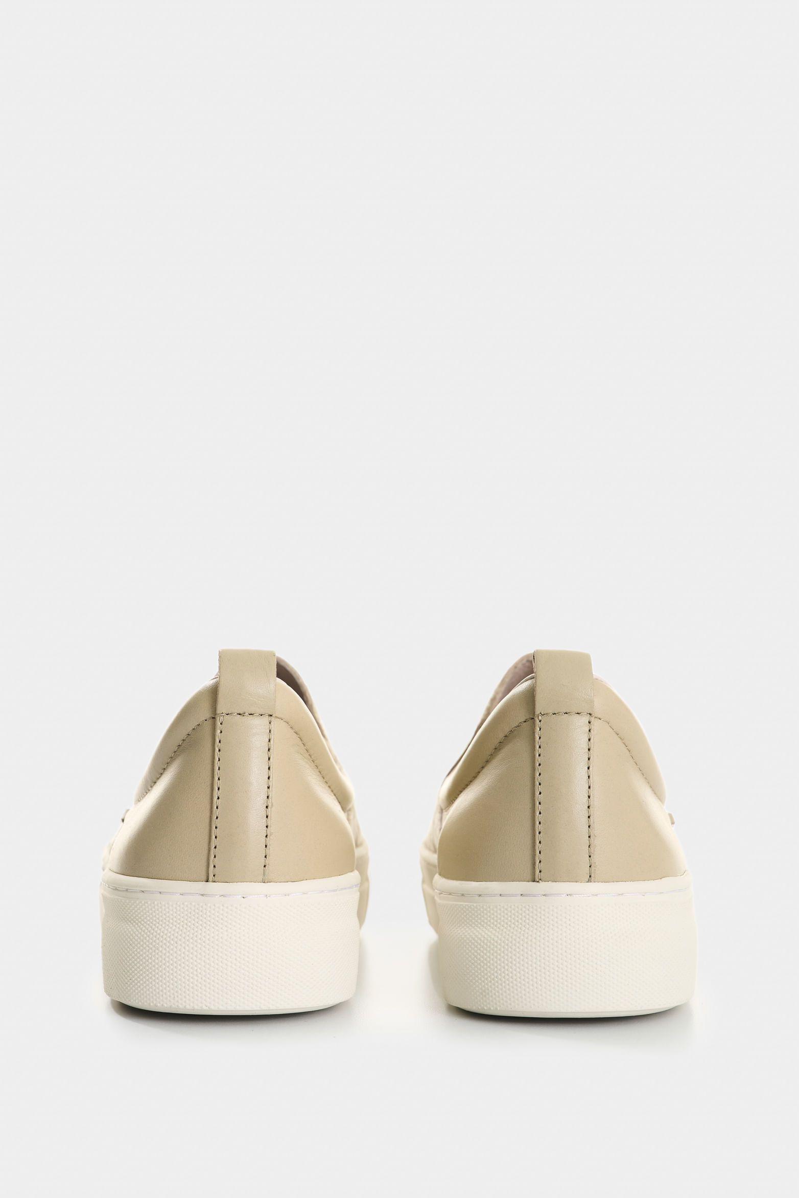 Vélez Mocasines De Cuero Grabado Para Mujer Anastasia Arena-2