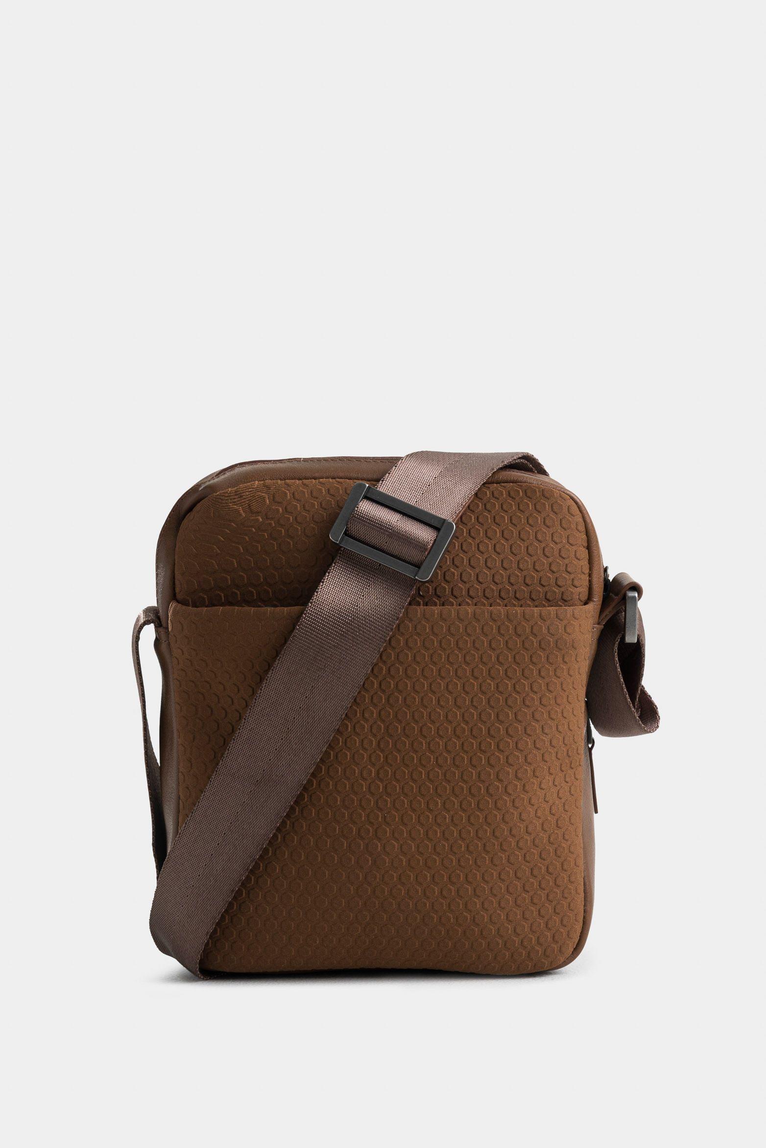 Vélez Manos Libres Alava 2 Cuero Hombre Vertical Miel-2