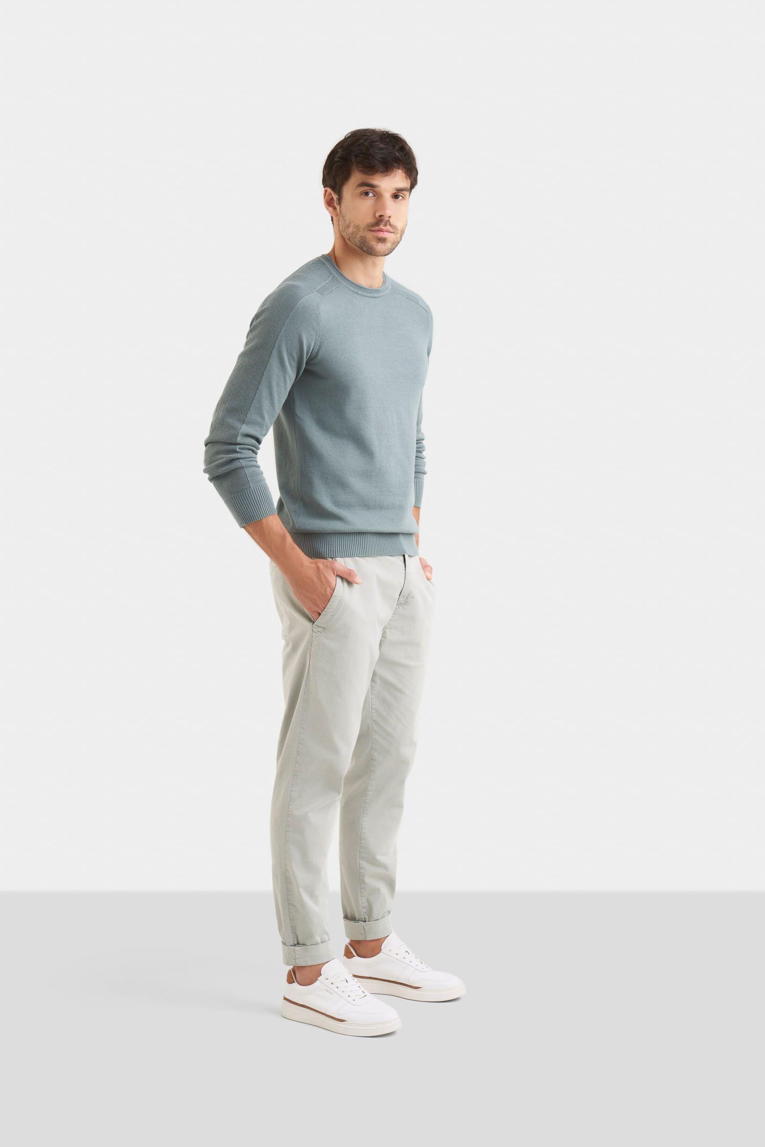 Vélez Pantalón Ítalo Hombre Popelina Liviana Algodón AguaM-2