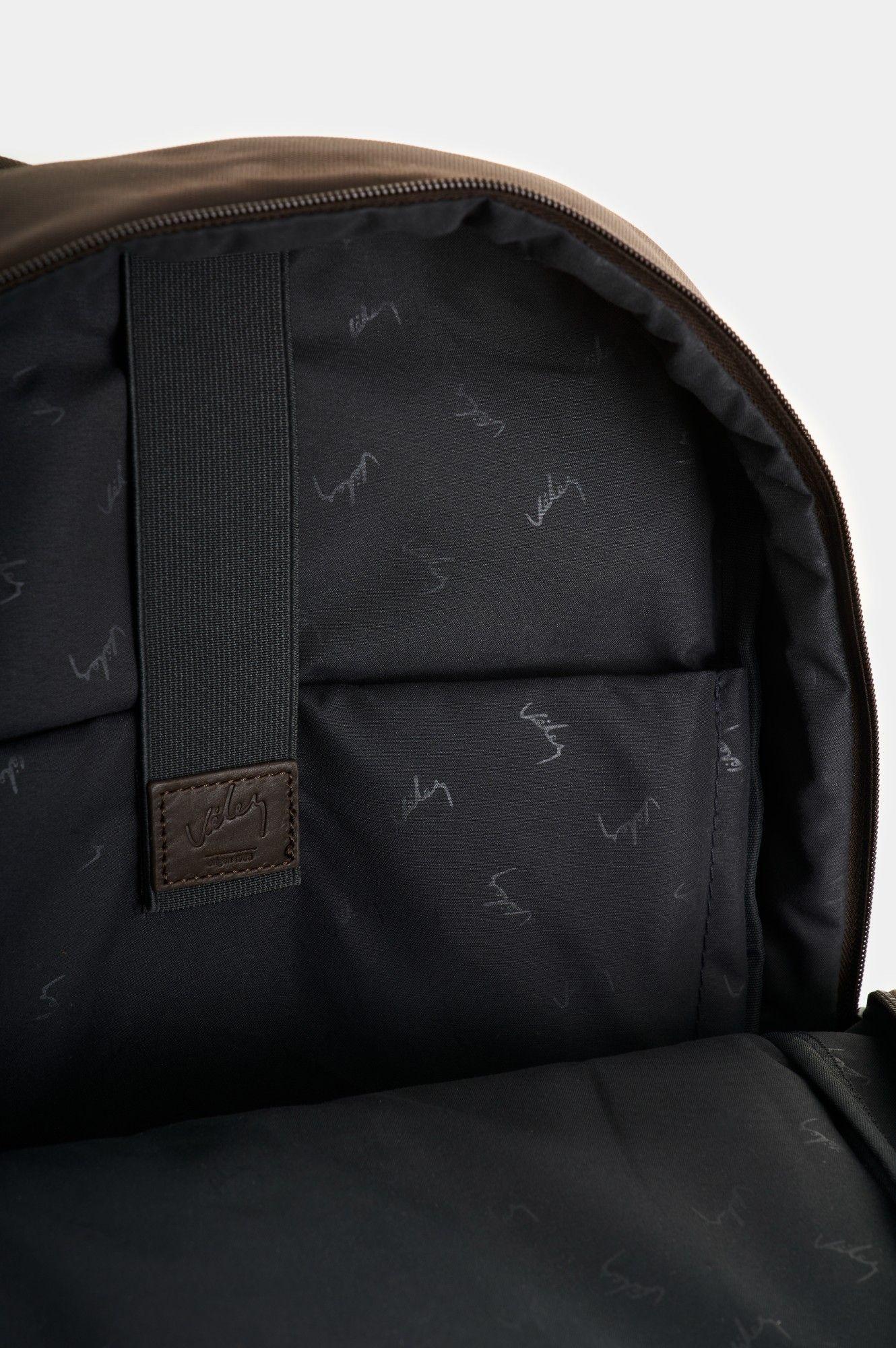 Vélez Mochila En Lona Hombre Teramo Café-4