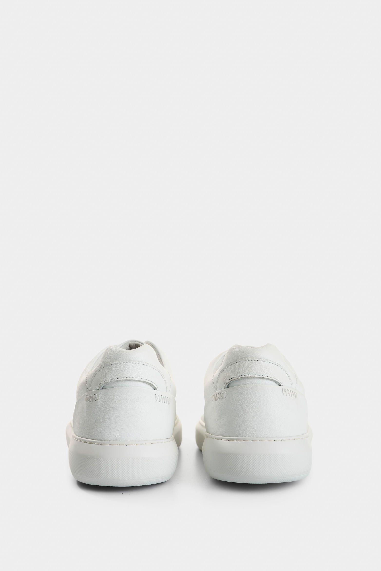 Vélez Tenis Cabernet Cuero Hombre Acabado Abatanado Blanco-2