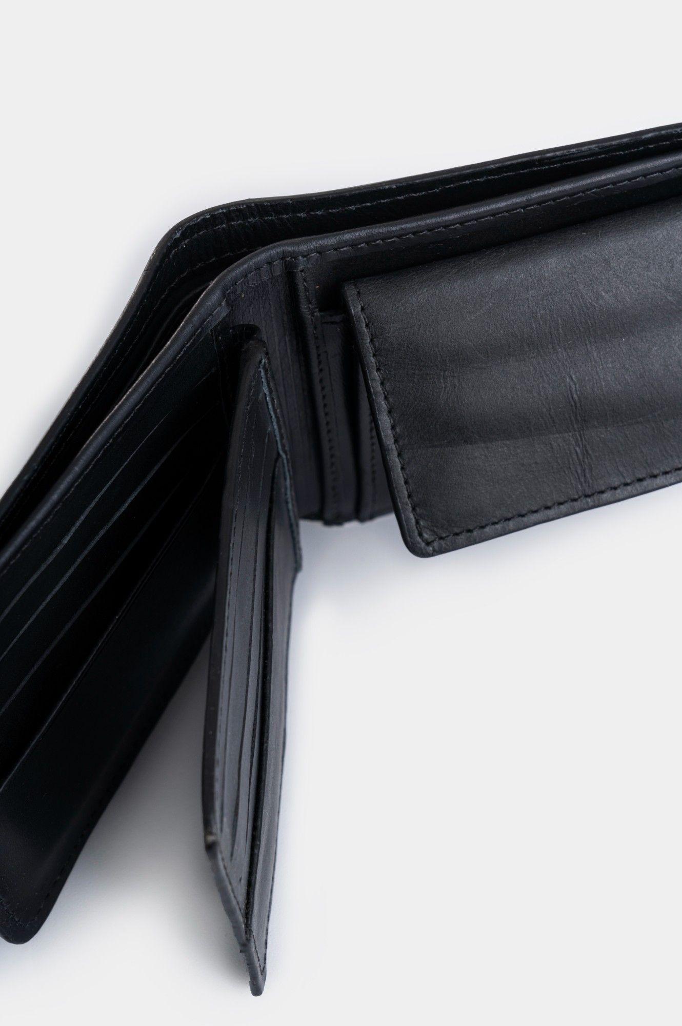 Vélez Billetera Paled Cuero Hombre Casual Negro-4