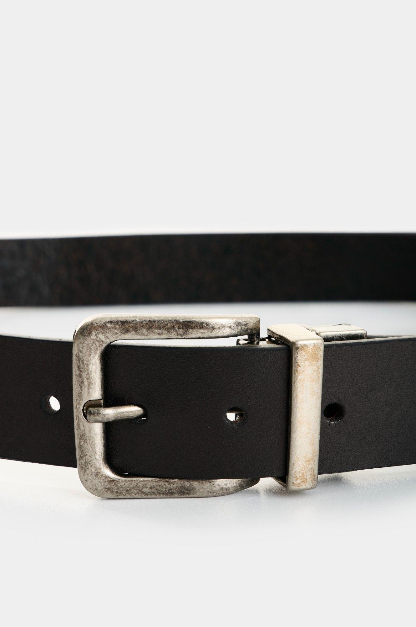 Vélez Cinturón Doble Faz Cuero Hombre Efos Combinado-3