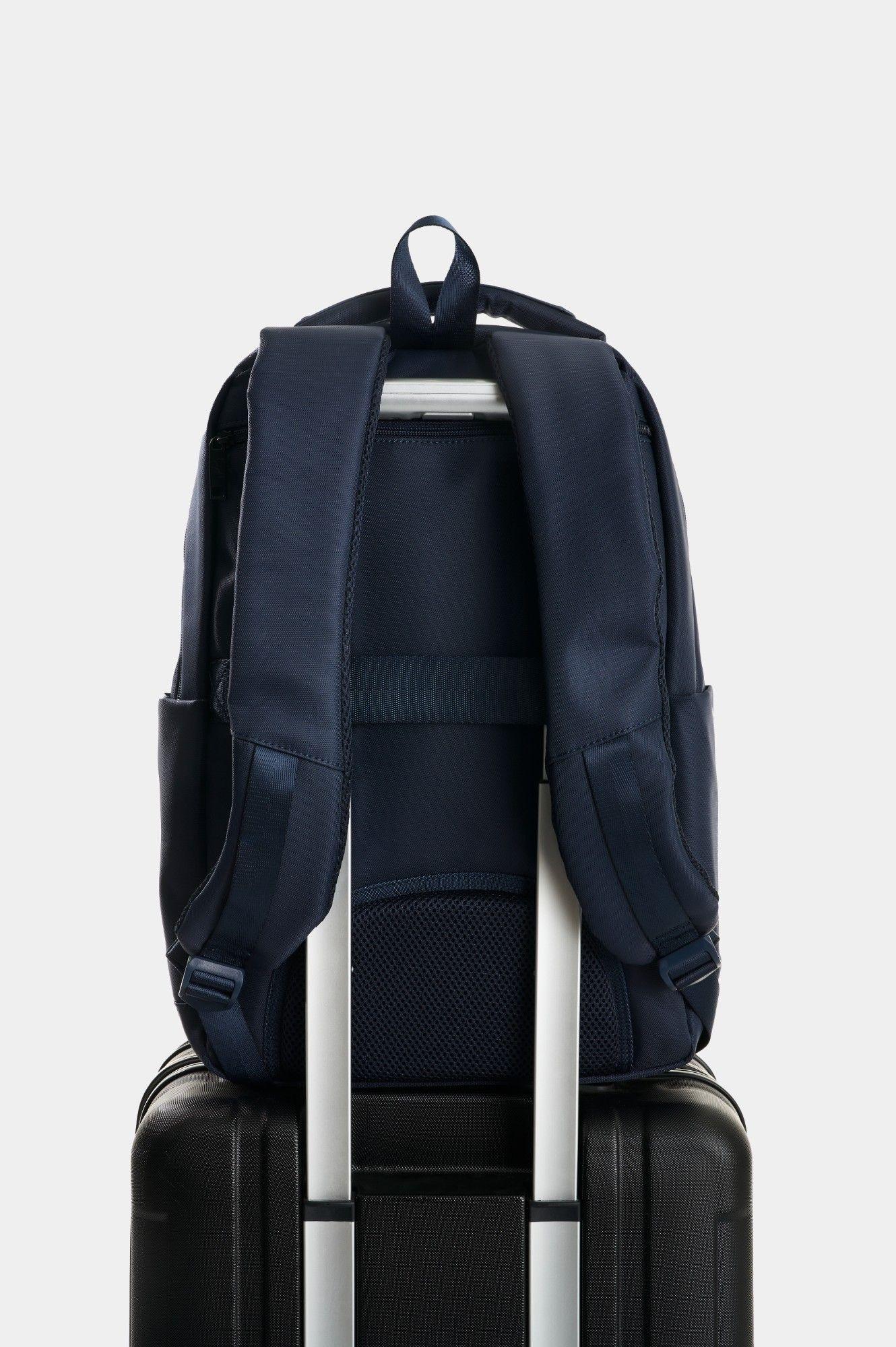 Vélez Mochila En Lona Hombre Sassari Azul Oscuro-2