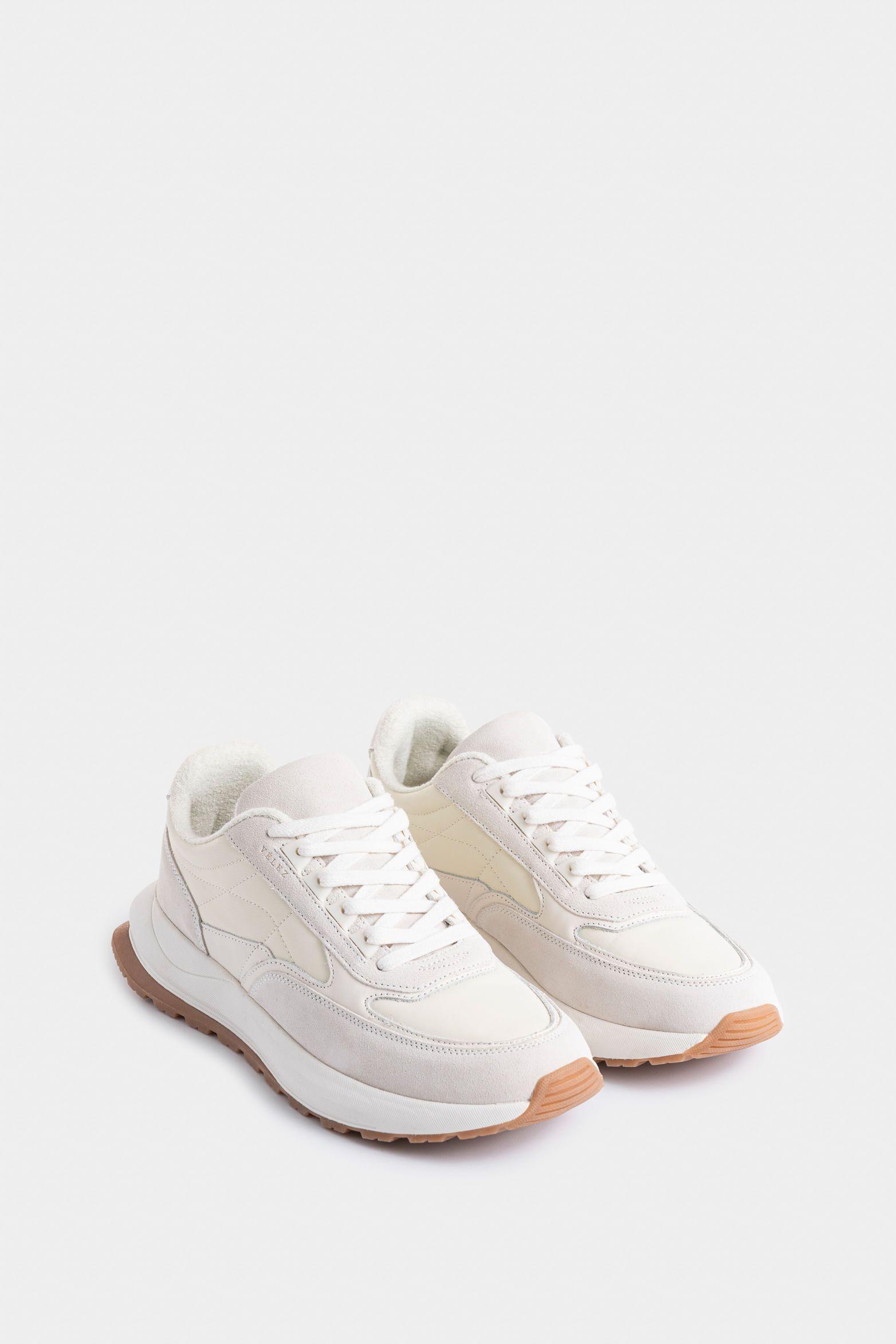 Tenis Castor de cuero y textil para hombre apariencia deportiva-1