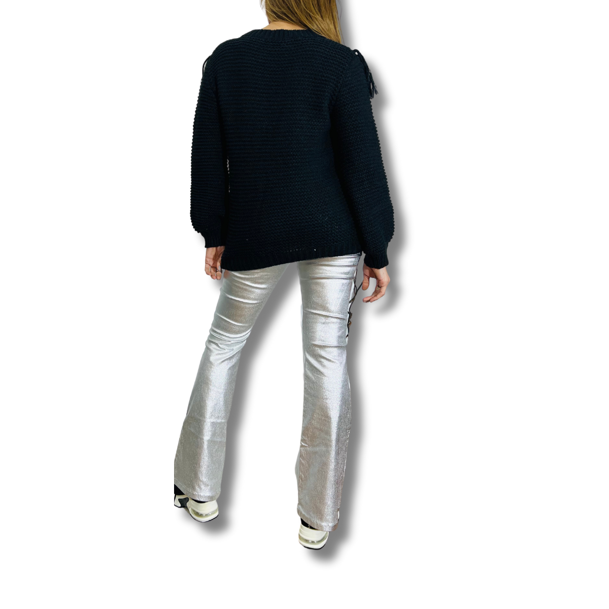 Sweater tejido negro-2