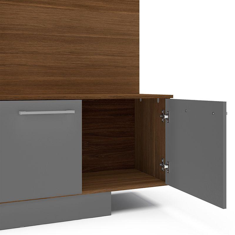 HOME TV REINA 55 PULGADAS 2 PUERTAS GRIS-2