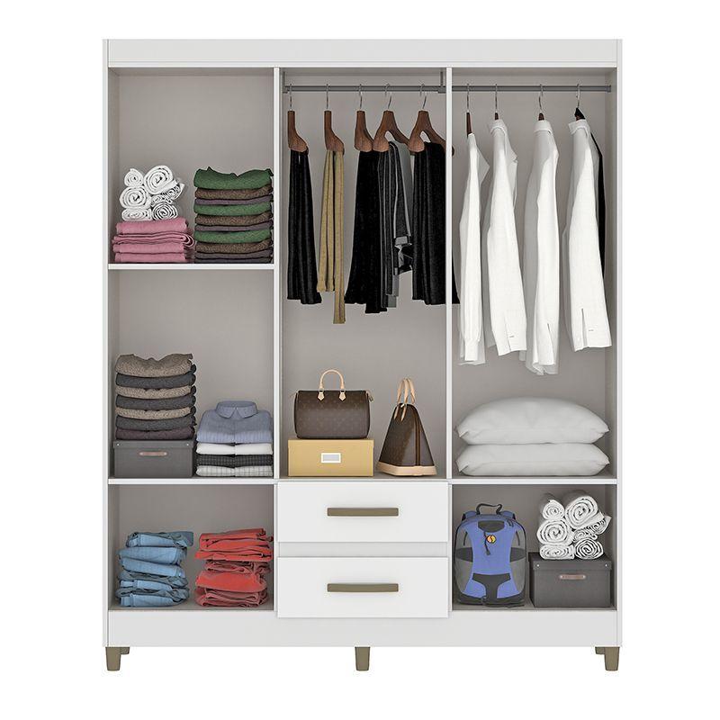 CLOSET COIMBRA BLANCO 6 PUERTAS 2 CAJONES-7