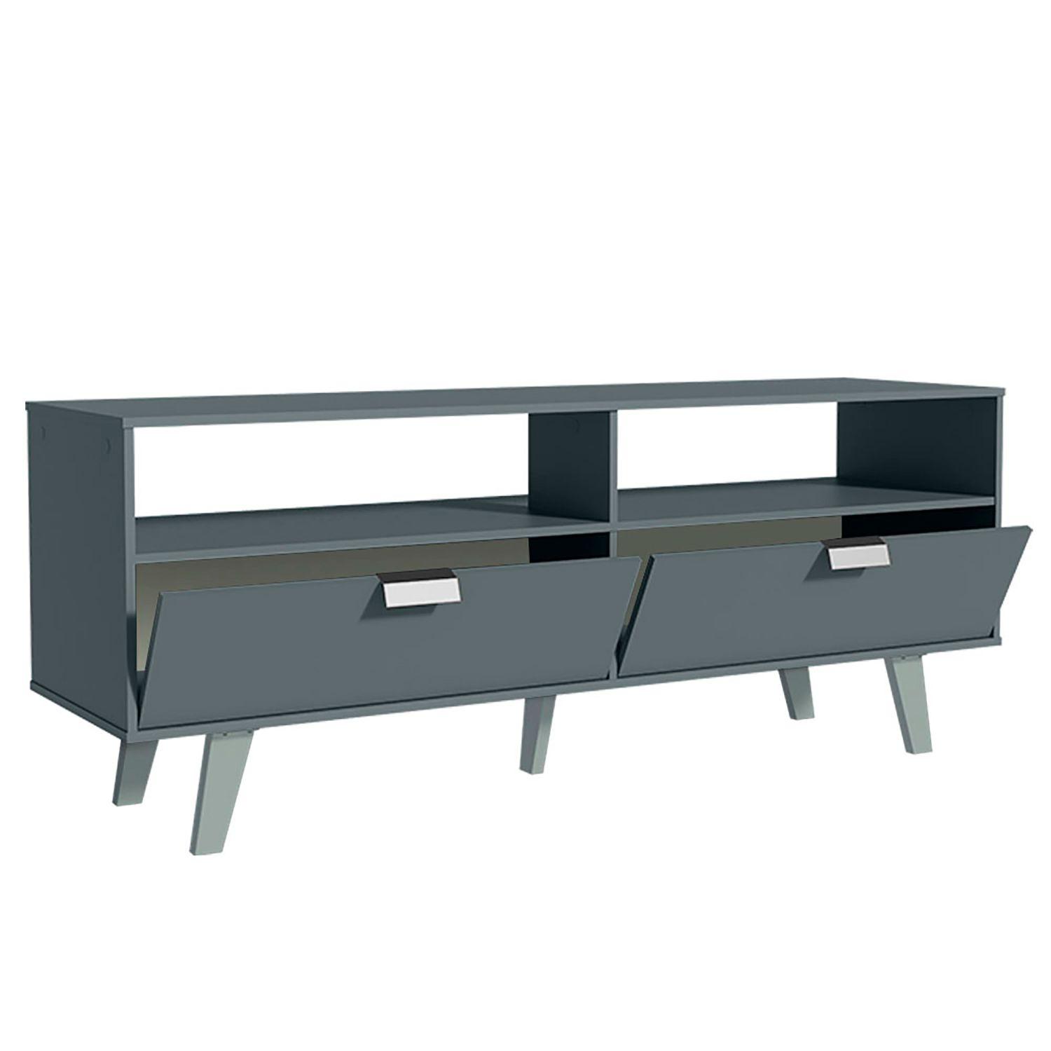 RACK TV OSLO GREY 55 2P VEKKAHOME-0