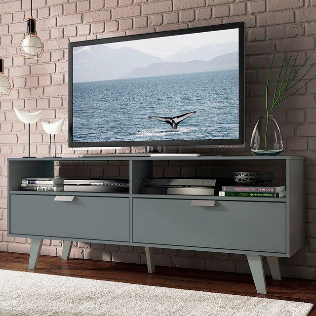RACK TV OSLO GREY 55 2P VEKKAHOME-2