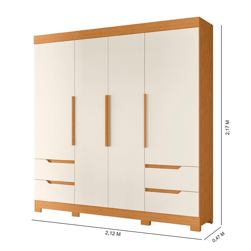 CLOSET VIVACCE BEIGE 4 PUERTAS 4 CAJONES-2