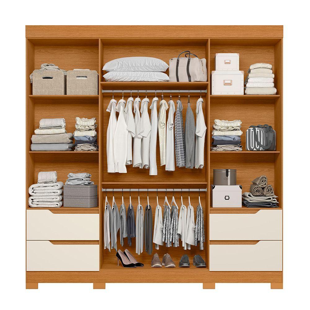 CLOSET VIVACCE BEIGE 4 PUERTAS 4 CAJONES-5