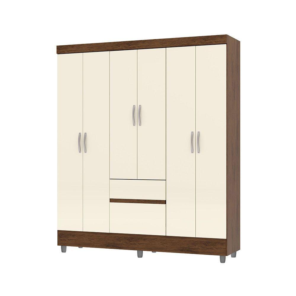 COMBO CLOSET IDEAL 6 Y 4 PUERTAS Beige-3