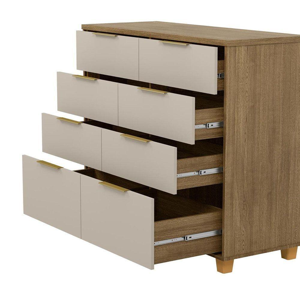 Comoda Dubai 8 Cajones Beige-3