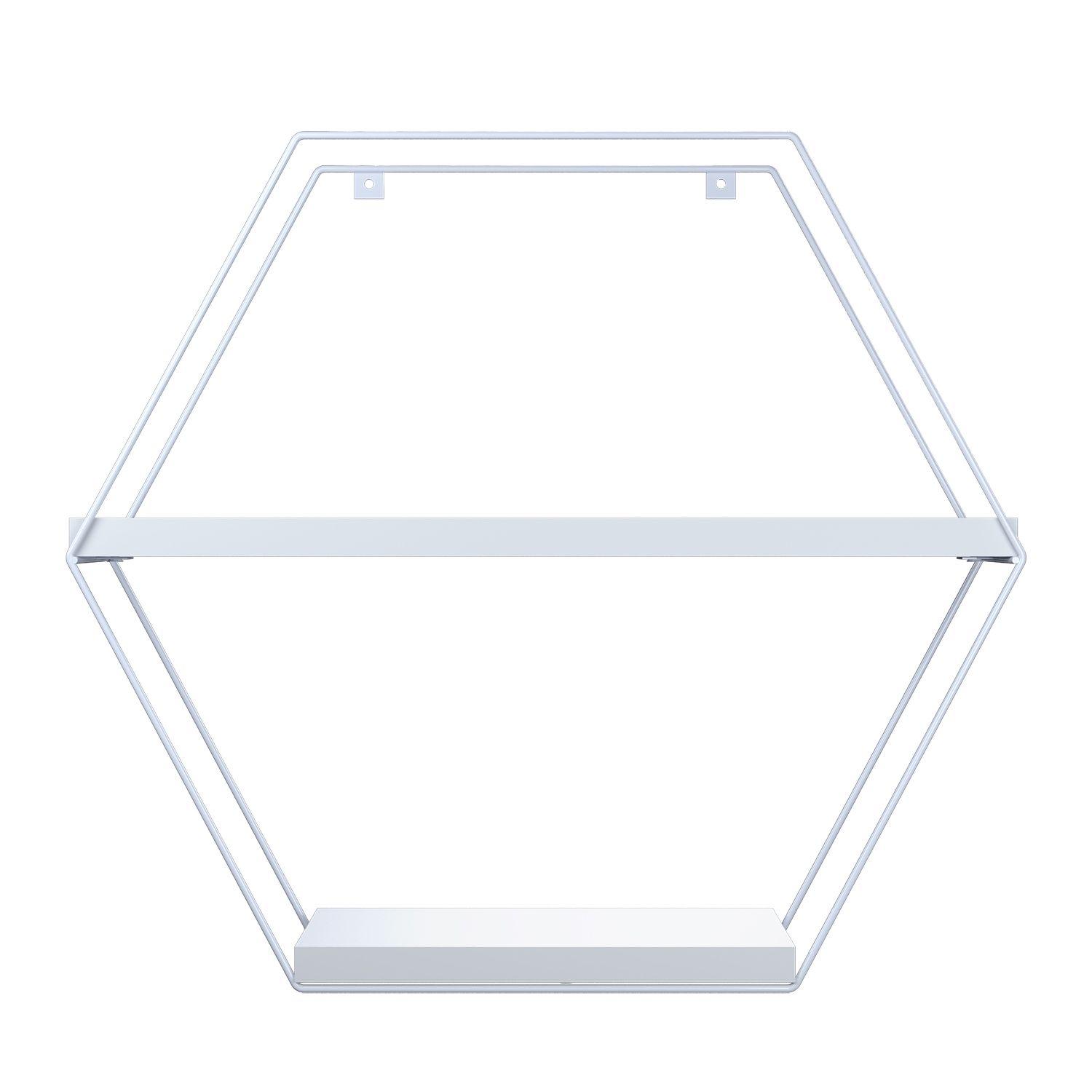 REPISA HEXAGONAL PINO BLACK VEKKAHOME-2