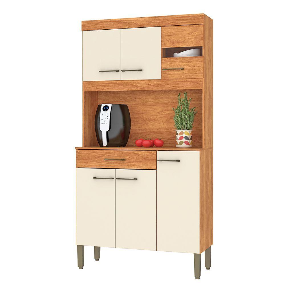 KIT COCINA CARLA BEIGE 1 PUERTA 6 CAJONES-4