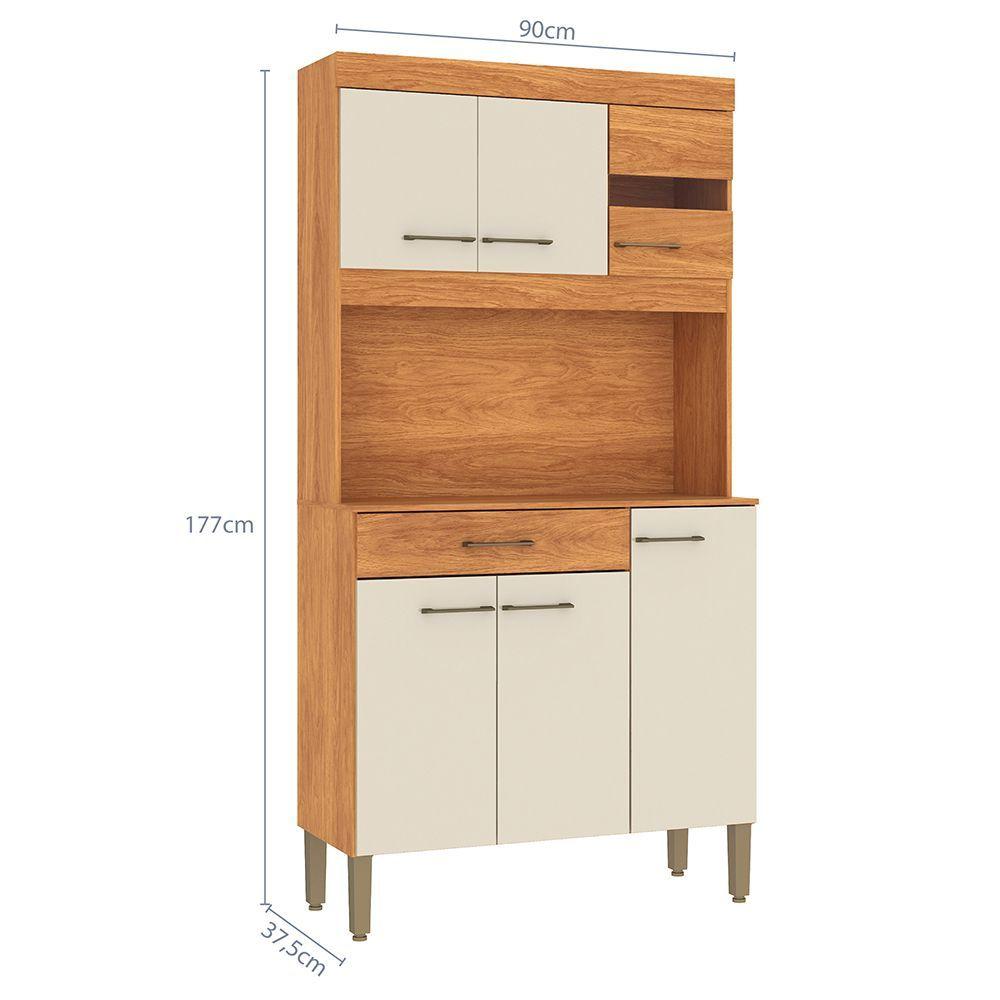 KIT COCINA CARLA BEIGE 1 PUERTA 6 CAJONES-7