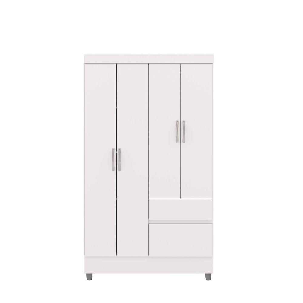 CLOSET IDEAL 4 PUERTAS 2 CAJONES BLANCA-4