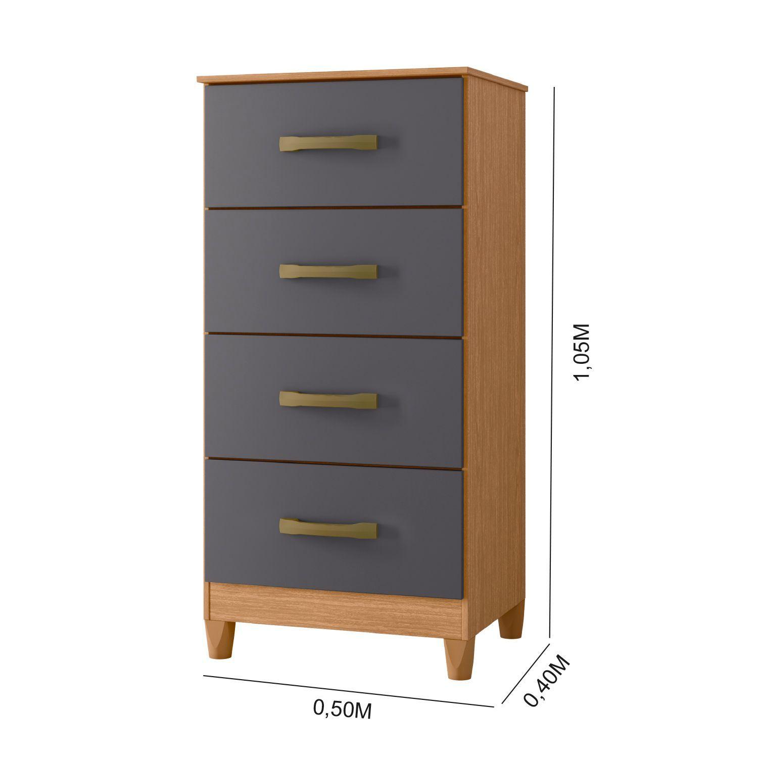 COMBO CLOSET 6P+COMODA 4C GRAP -4