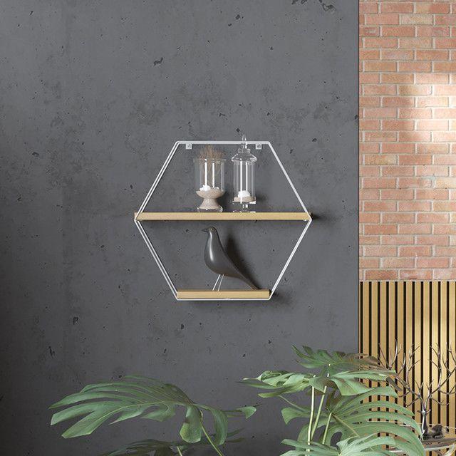 REPISA HEXAGONAL GOLDEN BLACK VEKKAHOME-3