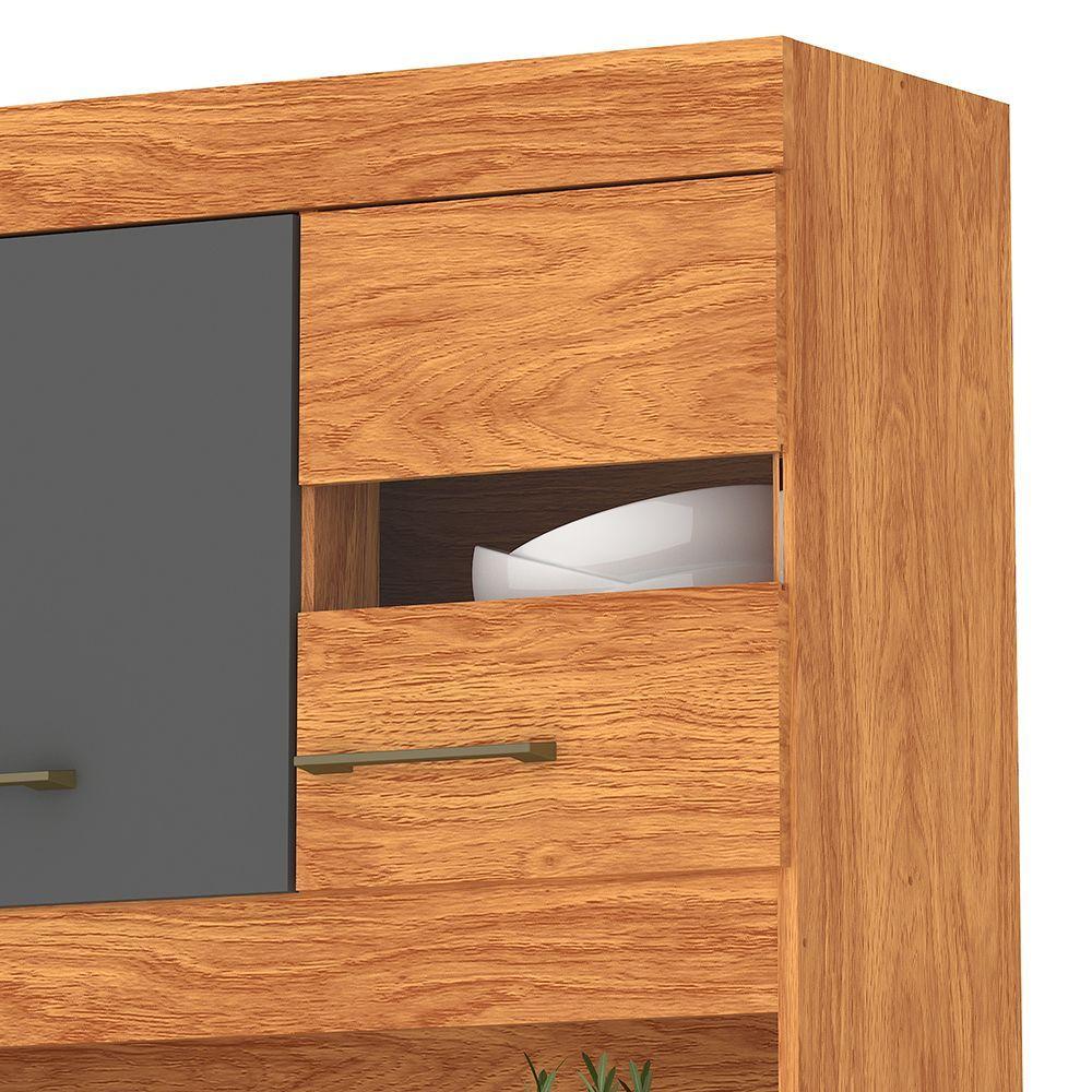 KIT COCINA CARLA GRAFITO 1 PUERTA 6 CAJONES-5