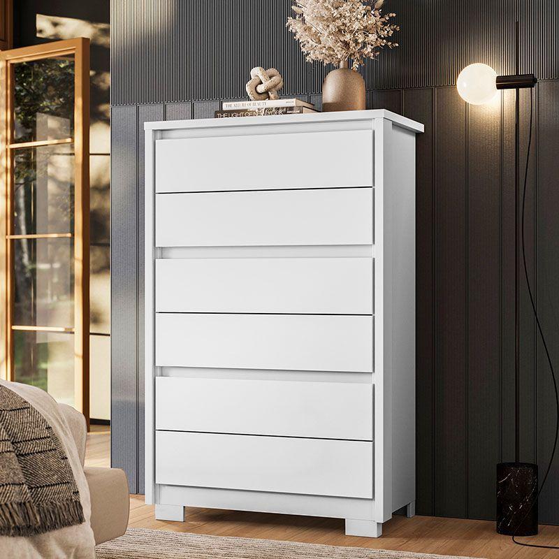 CÓMODA UNNO BLANCA 6C-6