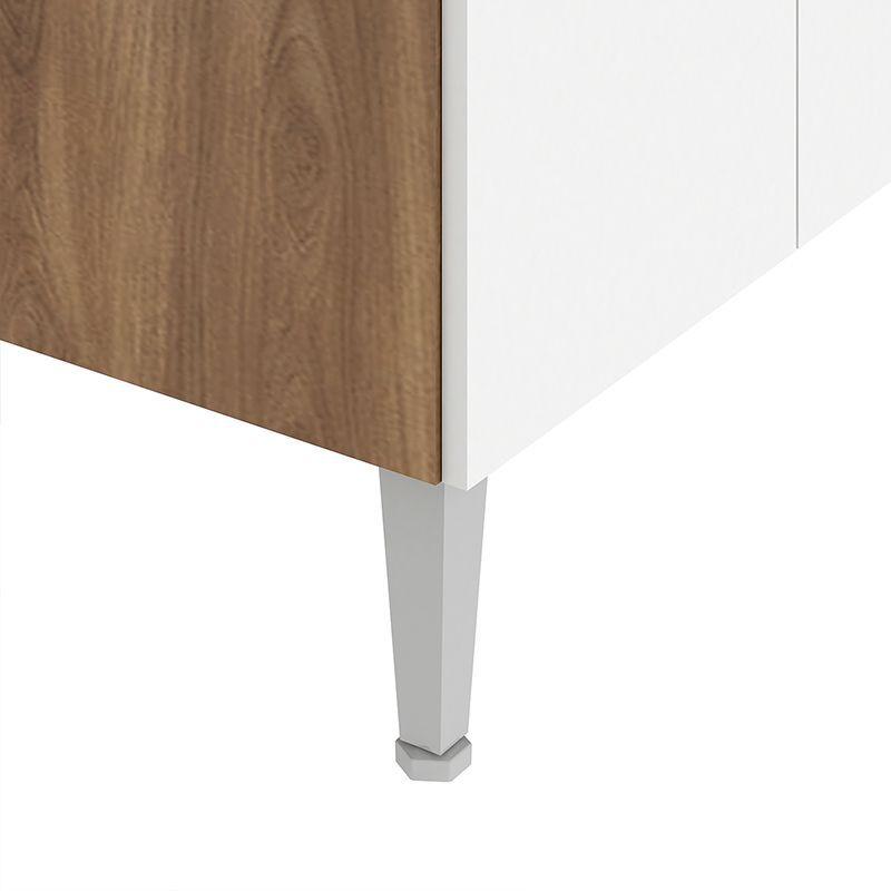 MUEBLE BASE EVANDRO 105 CM BLANCO 3 PUERTAS 1 CAJON-4