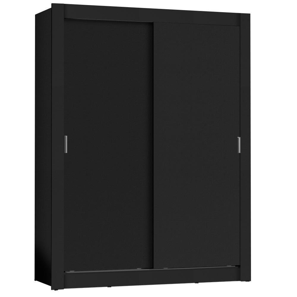 CLOSET DENVER 2 PUERTAS CORREDIZAS NEGRO-2